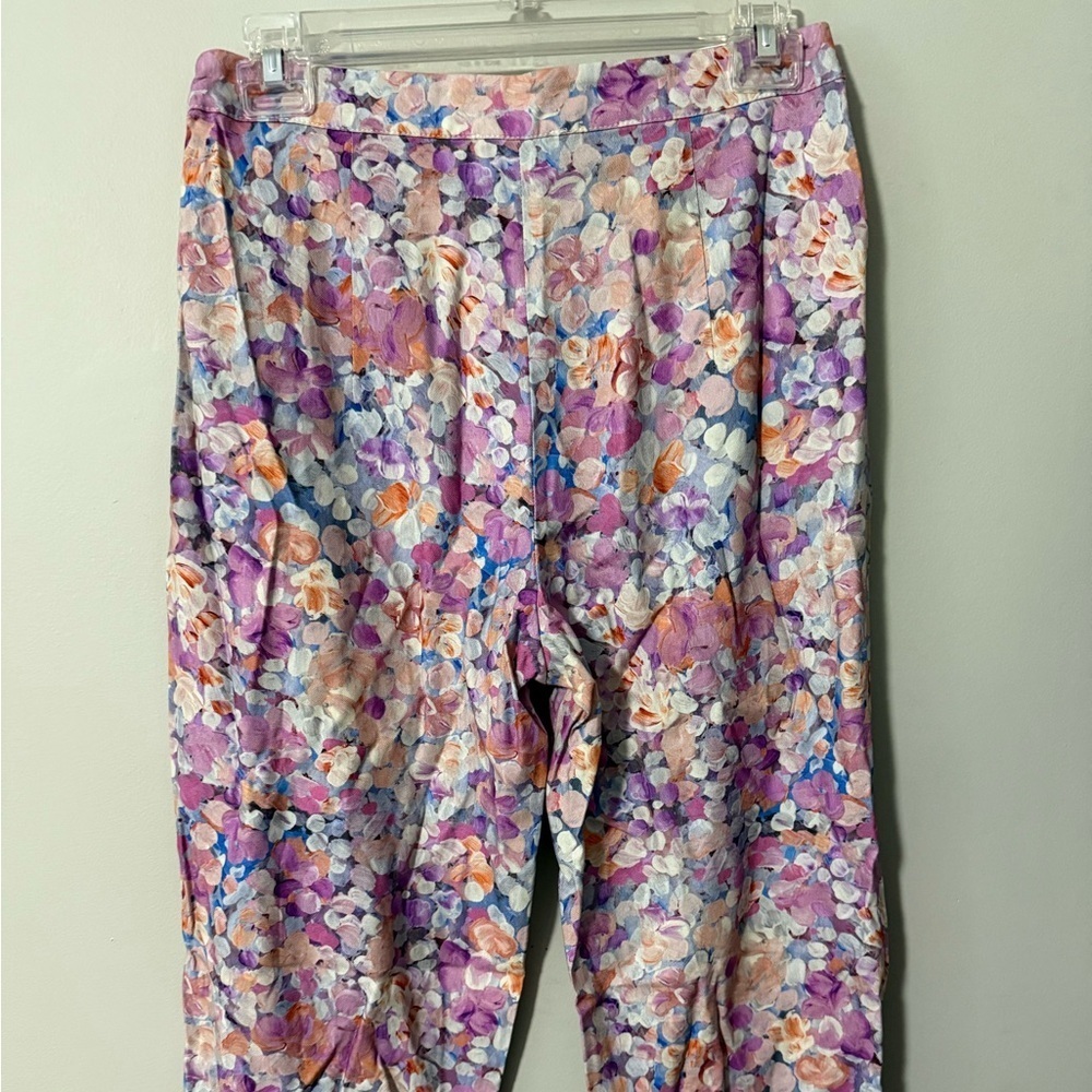 NWT Acoa Floral Pants - Picture 7 of 8